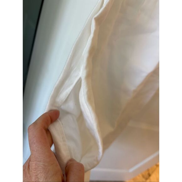 Madewell X JM Dry Goods Off White Embroidered Sleeveless Dress Womens XXS E41 - Picture 6 of 9